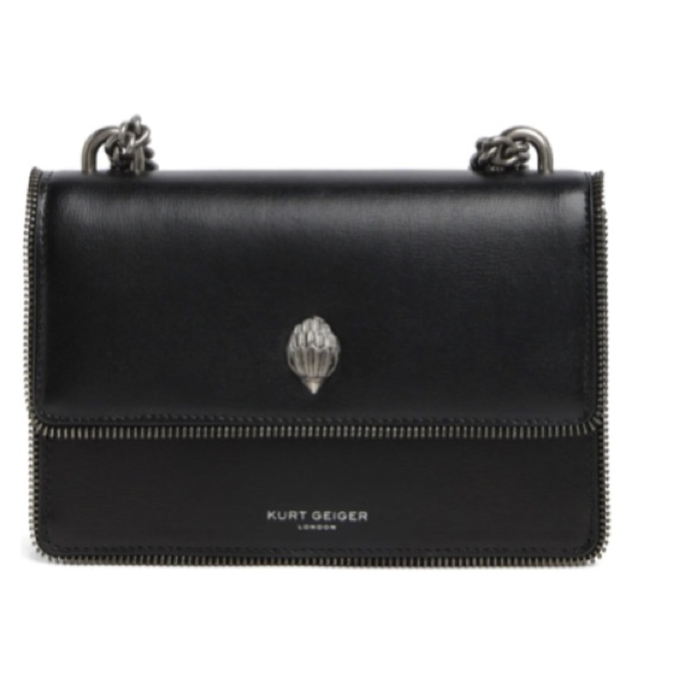 Shoreditch Small Leather & Genuine Calf Hair Shoulder Bag
KURT GEIGER LONDON